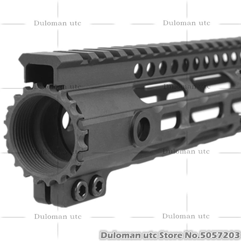 Duloman utc Midwest MI AR15 M-LOK бесплатно поплавок поручень CNC легкий 12,5 дюймов тактическая Гарда для страйкбола AEG/GBB