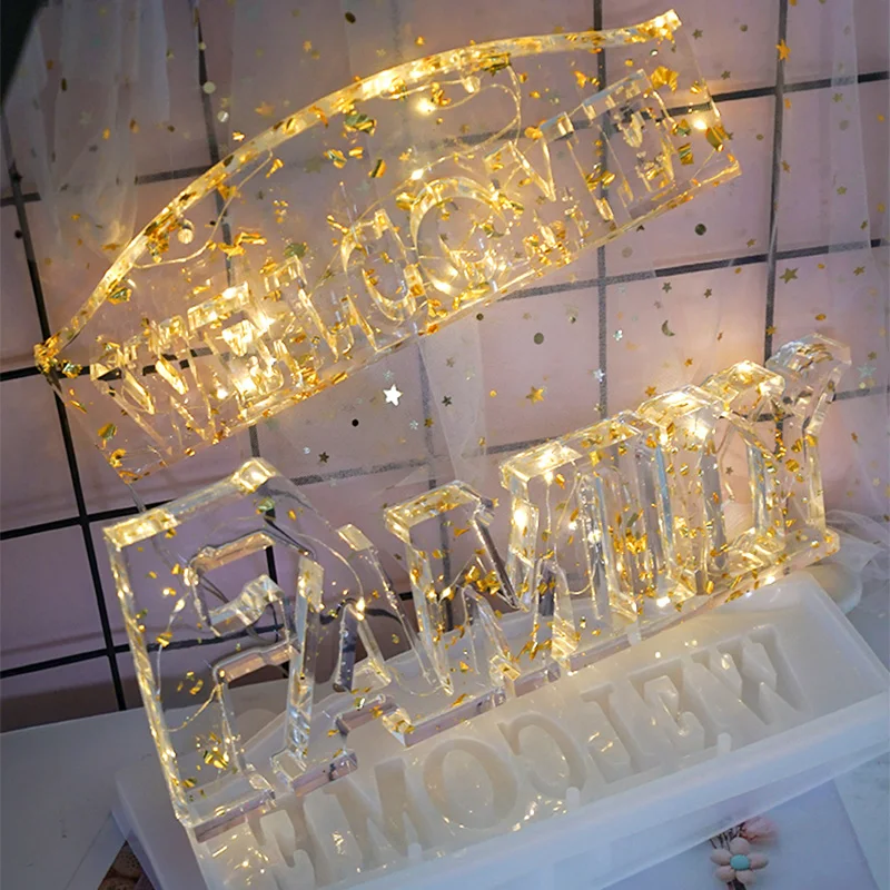 

Signs Love Heart Home Double Heart Crystal Cavity Mold UV Resin Jewelry Molds Jewelry Tools Jewelry Accessories