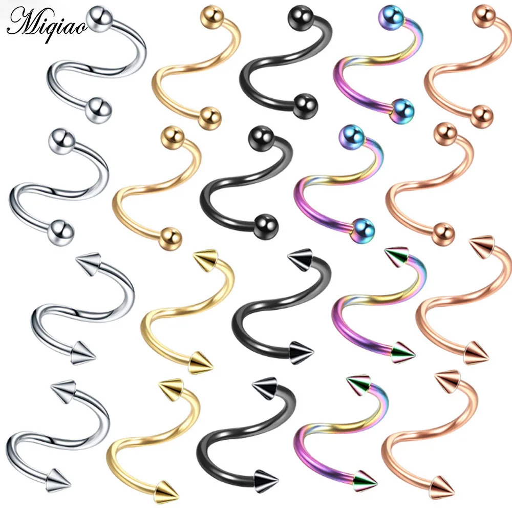 

Leosoxs 2 piece Best selling European and American earrings hip hop body piercing lip ring eyebrow ring nail jewelry