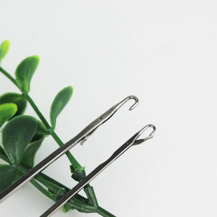 Лидер продаж плоская витая лента круглая игла с иглой для вязания крючком