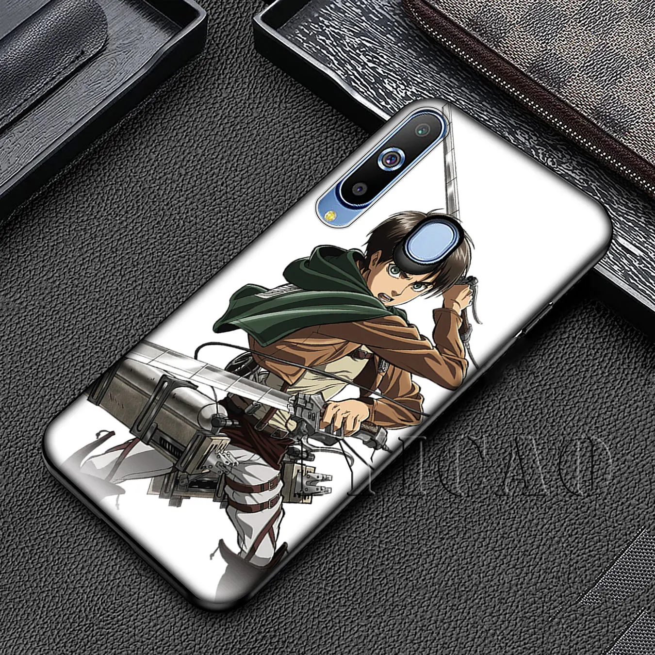 Мягкий силиконовый чехол IYICAO Attack on Titan Anime Eren Jaeger для Samsung Galaxy A70 A60 A50 A40 A30 A20 A10 M10 M20 M30