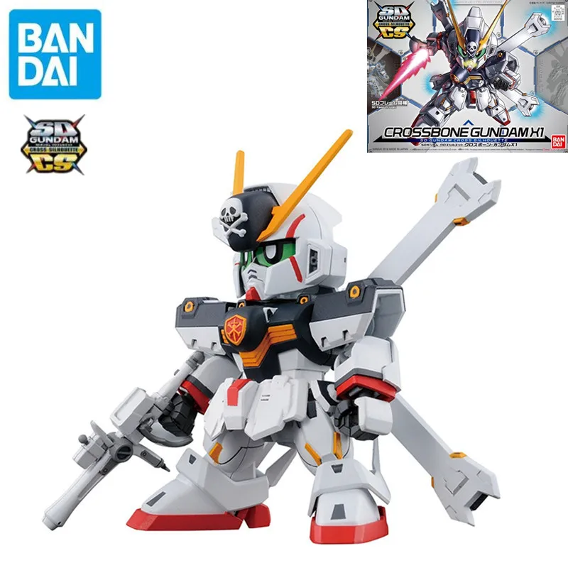 

Bandai BB SD CS 02 002 F97 X1 система крест-силуэт CrossBone Gundam рамка мобильный костюм комплект модельных моделей подарок для мальчика