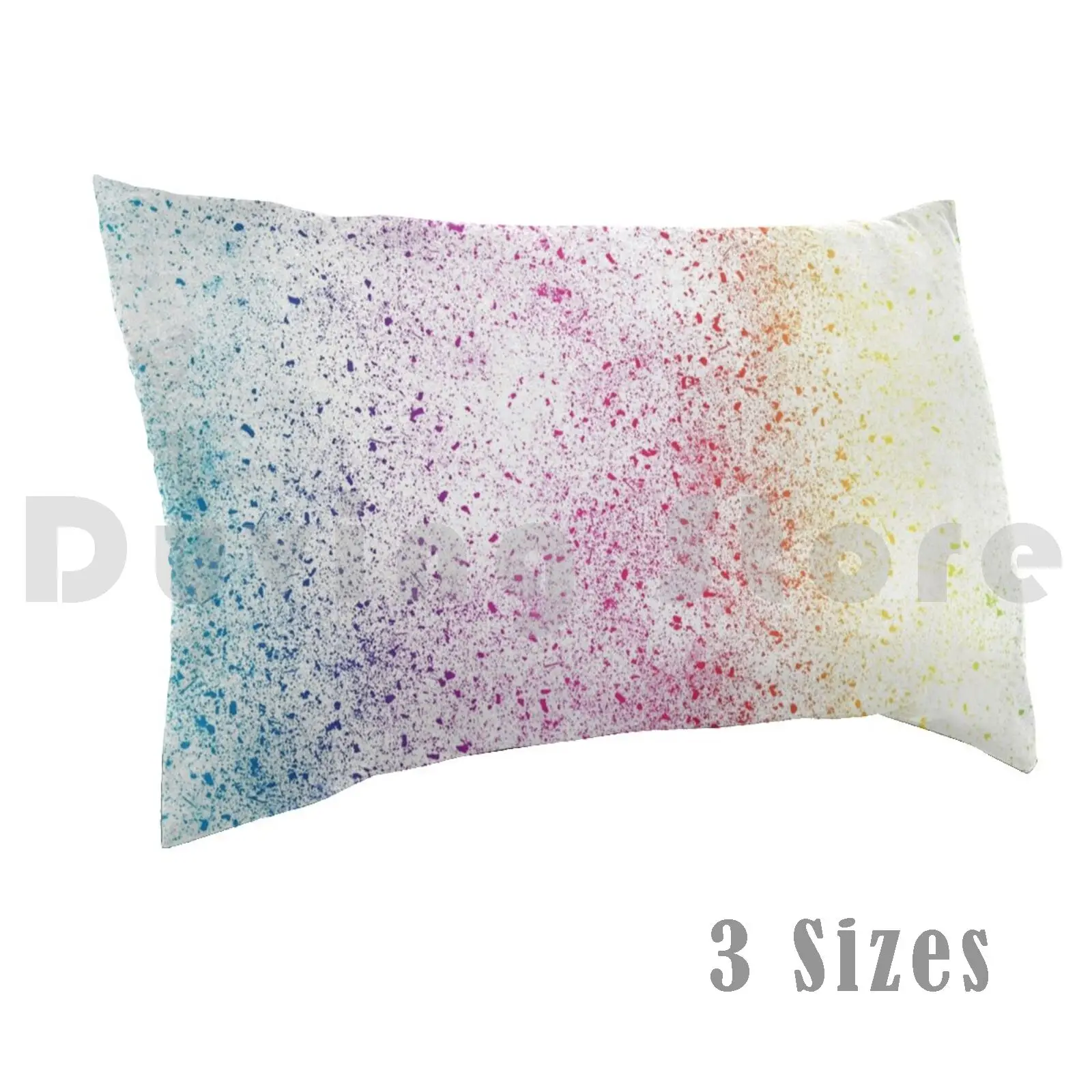 

Rainbow Dust Pillow Case Printed 50x75 Rainbow Dust Vector 9 Background Pride Color Bright Cheer Joy Happy
