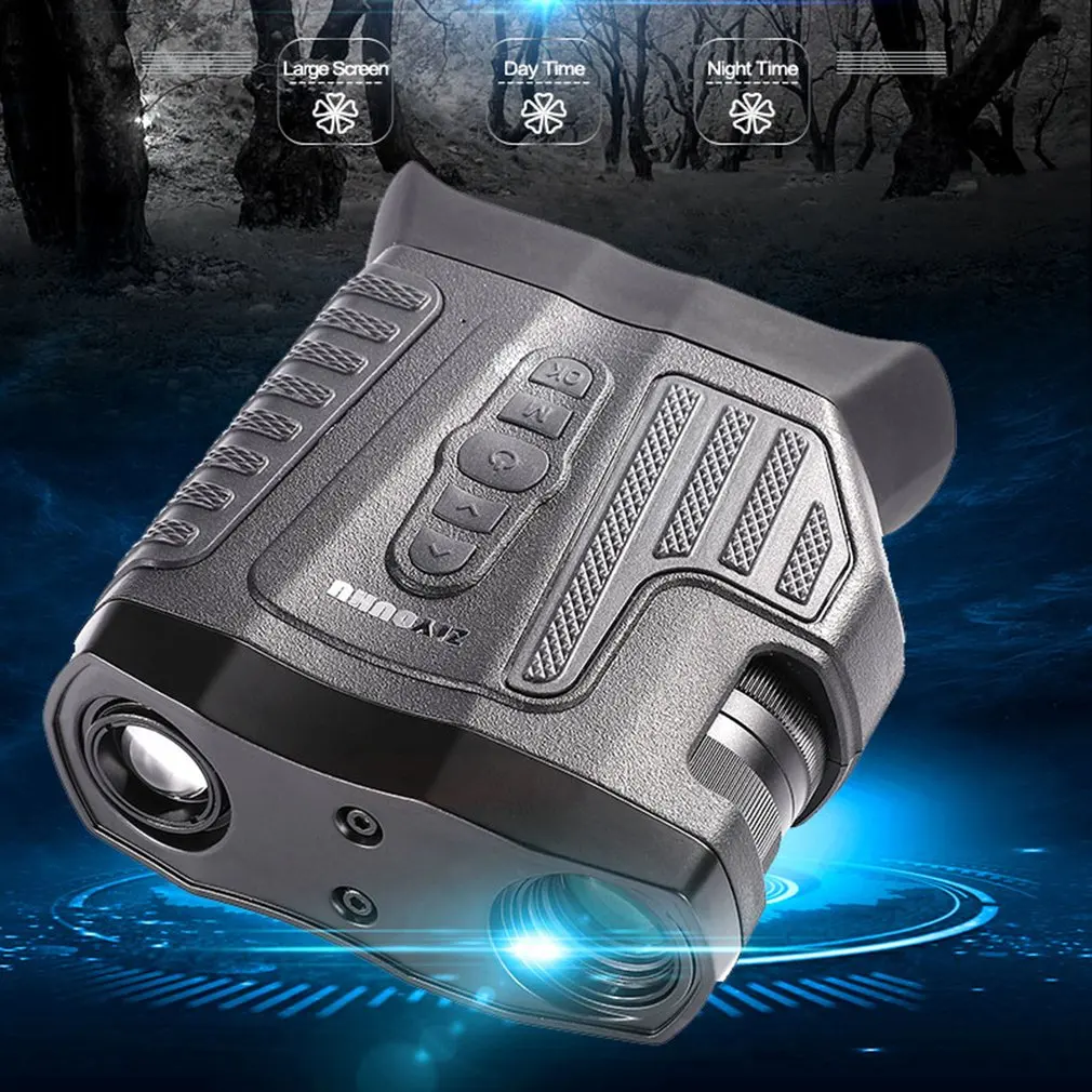 

3" Screen Display Digital Night Vision Binoculars for Hunting Tactical in Darkness Photo Video Voice Recording Infrared Camera