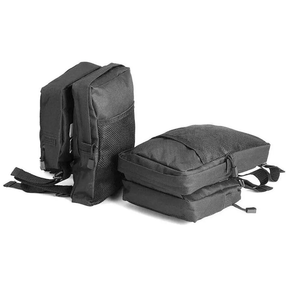 

Motorcycle ATV Universal Rear Storage Bag Suitable For ATV Off-road Bike Tool Storage Bag Luggage Retro Belt Strap