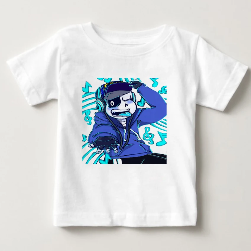 

Футболка с принтом игры Undertale, Детская футболка с коротким рукавом, рубашка для подростков, летний топ с принтом brother и аниме, одежда, Подароч...