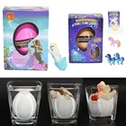 Магическая Русалка, инкубационные яйца и Рогатые розовые пони, игрушки для детей, Подарочные игрушки, вращающиеся яйца