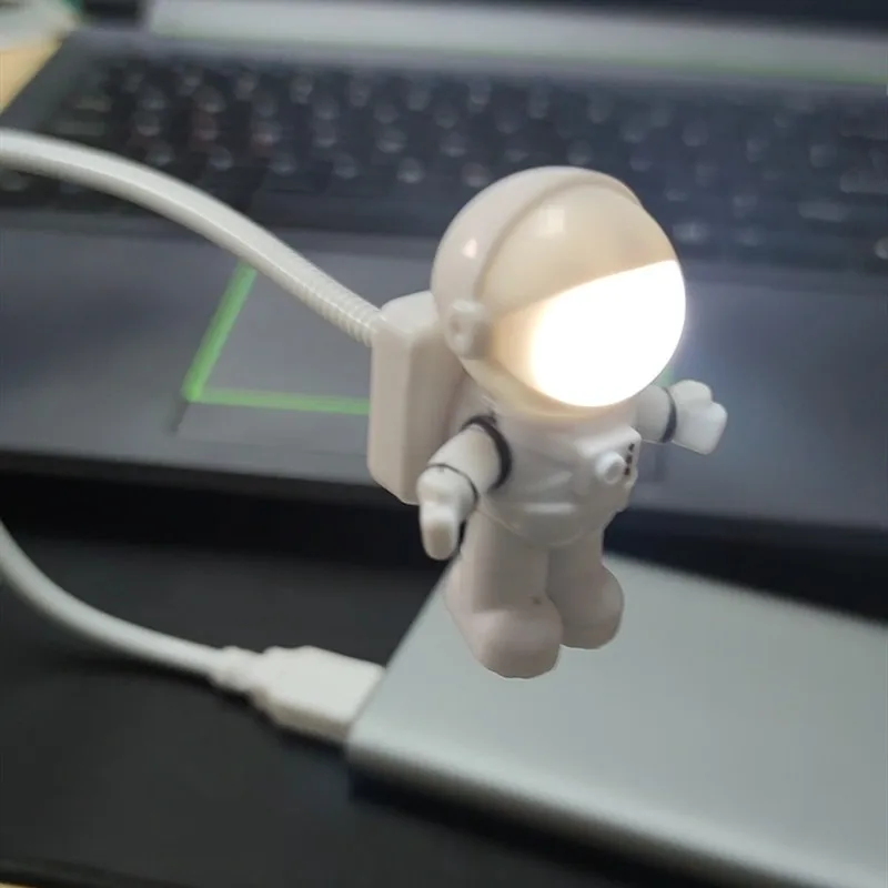 Гибкий космический астронавт Usb трубка светодиодный ночник светильник для