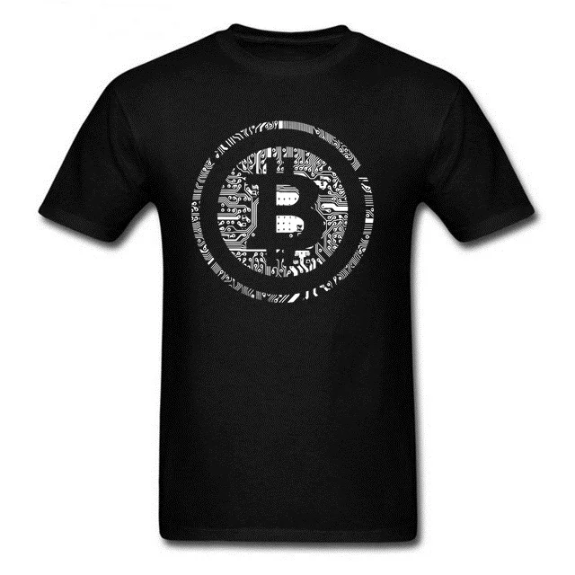 

Youth Topshirts Bitcoin Cryptocurrency Cyber Currency Financial Revolution T-Shirt Mens Tshirt Gyms Workout Men Tees