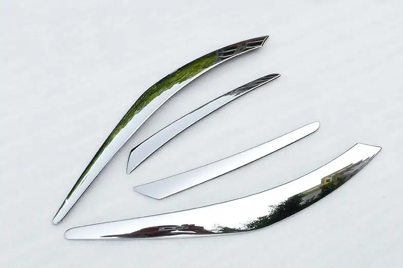 Автомобильный Стайлинг хромированный задний фонарь Крышка лампы отделка полосы