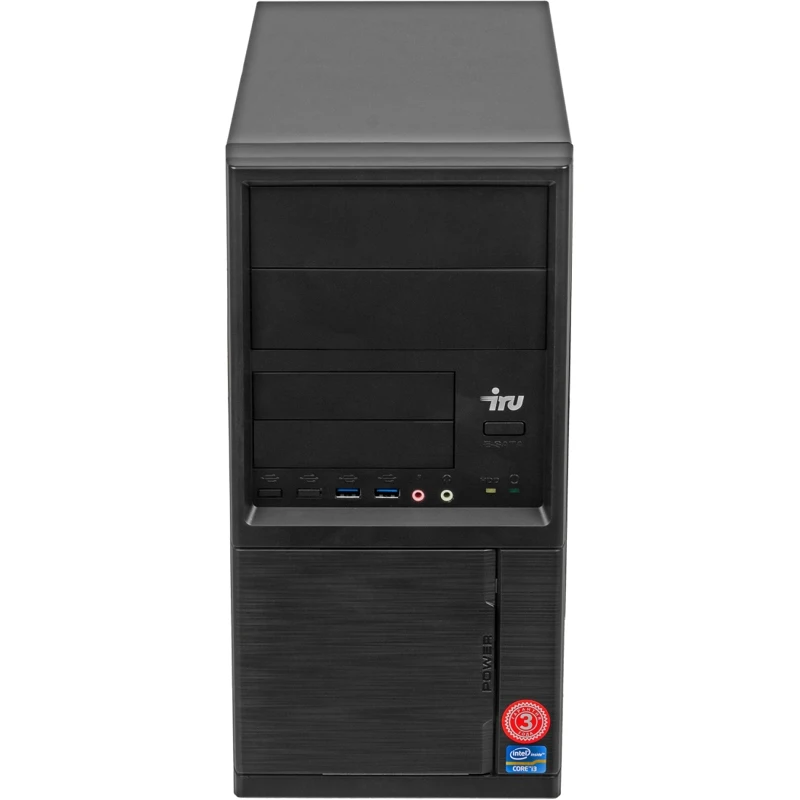 Системный блок IRU Опал 512 Intel Pentium Gold G5420 8 Гб 240Гб SSD UHD Graphics 1478337 | Компьютеры и офис