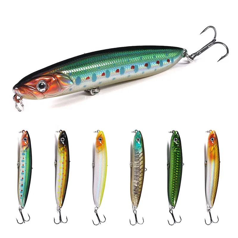 9 5 см 18 г плавающая приманка для рыбалки карандаш кренкбейт Minnow Popper Top Water Hard Lure
