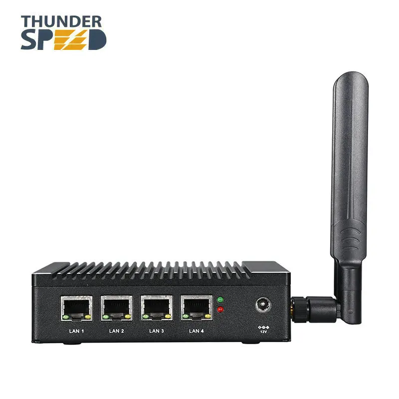 Новейший промышленный мини ПК сервер Windows 4 порта LAN Pfsense межсетевой маршрутизатор