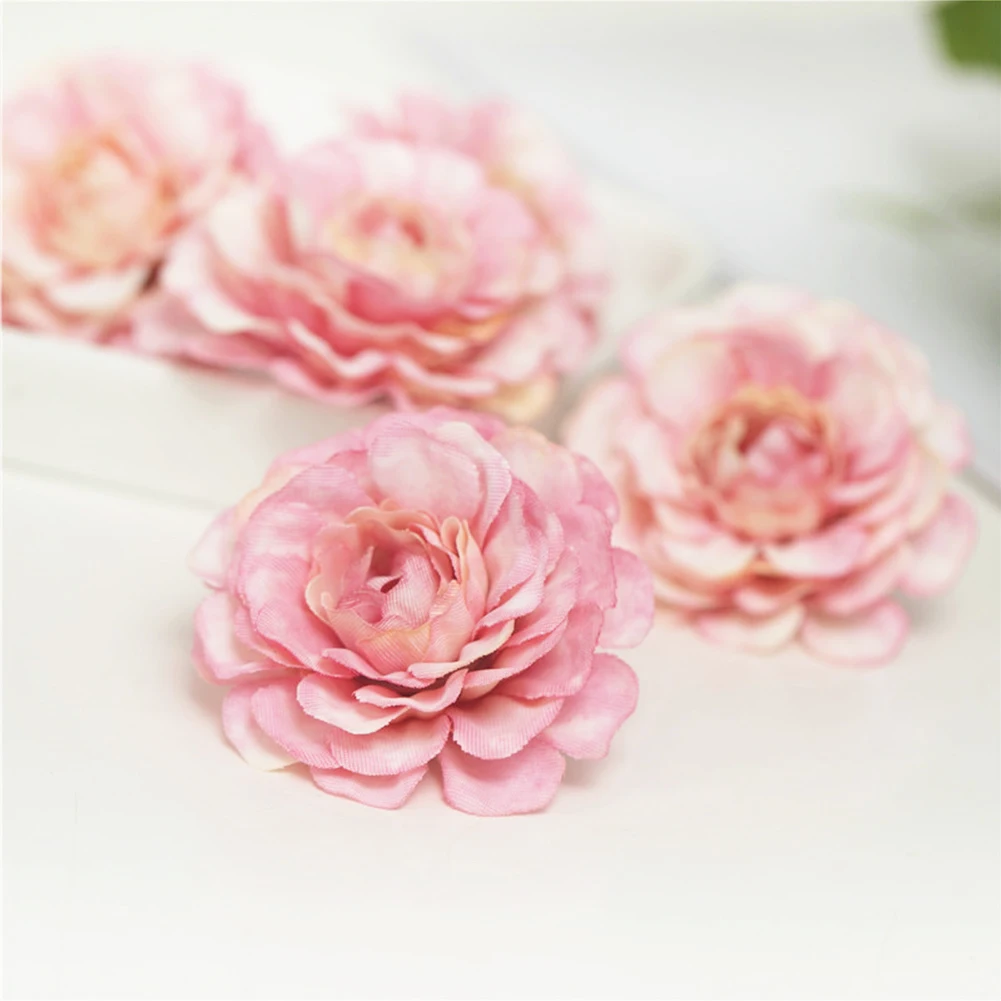 10 шт. реалистичные искусственные пионы сделай сам цветочные украшения для дома