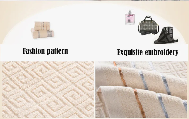 Bath Towels for Adults Sets Serviette De Bains Coton Cotton Luxury Towel Soft Super Absorbent Cloth Cotton Towels Bathroom 60T41