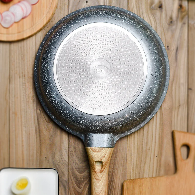 

Frying Pan Non-stick Pan Without Oil Fume Wok with Coated Frying Pan Induction Cooker Universal Kitchen Supplies Kitchen Pot