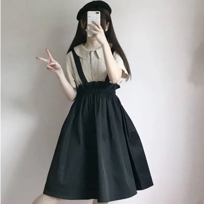 Девичья ветер для подготовительной школы юбка летний подростковый девочек в