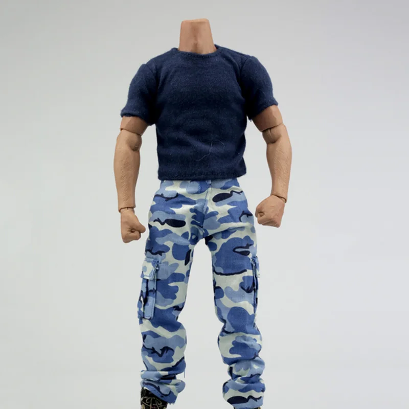 1/6 масштаб США темно синяя мужская военная форма Одежда Мужской Камуфляжный