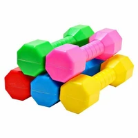 2pcs childrens fitness dumbbells early education equipment gift exercise hand home dancing props weights kindergarten
