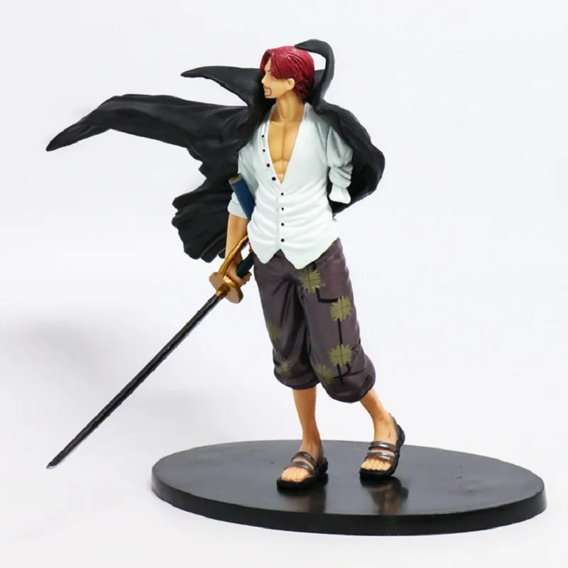 Аниме one piece the Yonko Shanks in The Top война битва накидка меч Domineering King коллекция фигурок из
