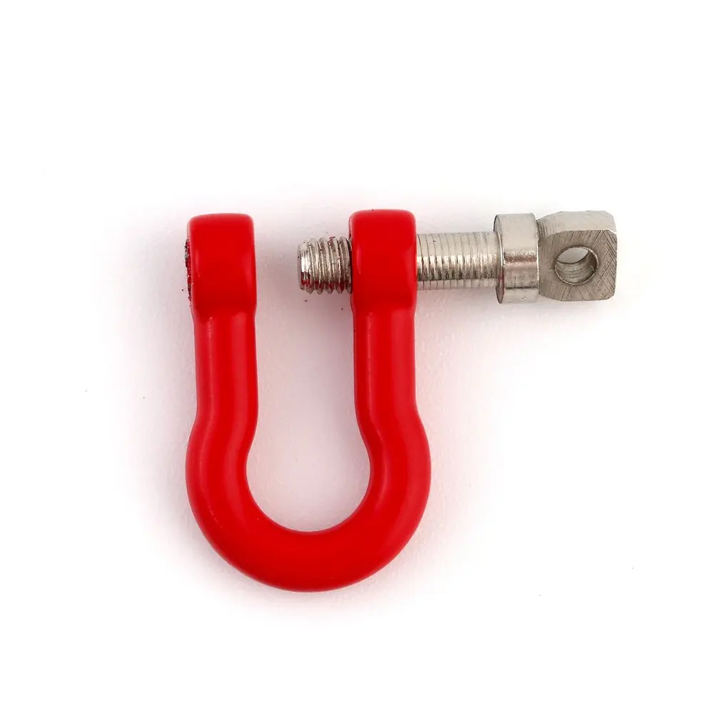 

RC Car 1/10 Metal RC Trailer Hook Tow Chain Shackle for Axial SCX10 TF2 Crawler RC Spare Part Kit Accessories