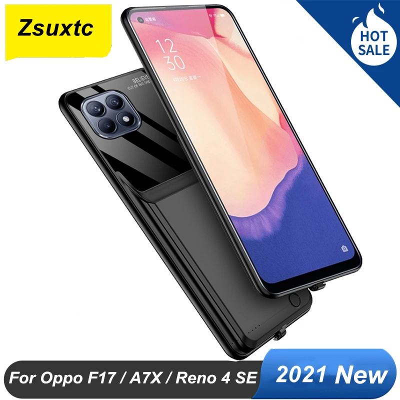 

Чехол для смарт-аккумулятора Oppo F17 F17 Pro Reno 4 SE A7X, 10000 мАч