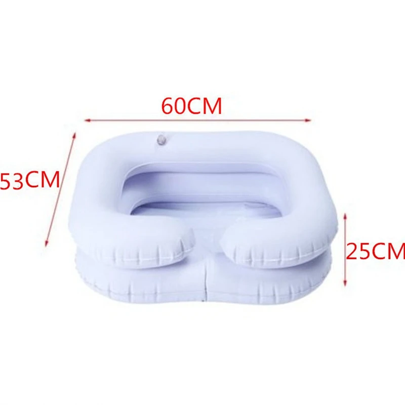 Надувная ванна для умывальника инвалидов портативный Умывальник мытья волос