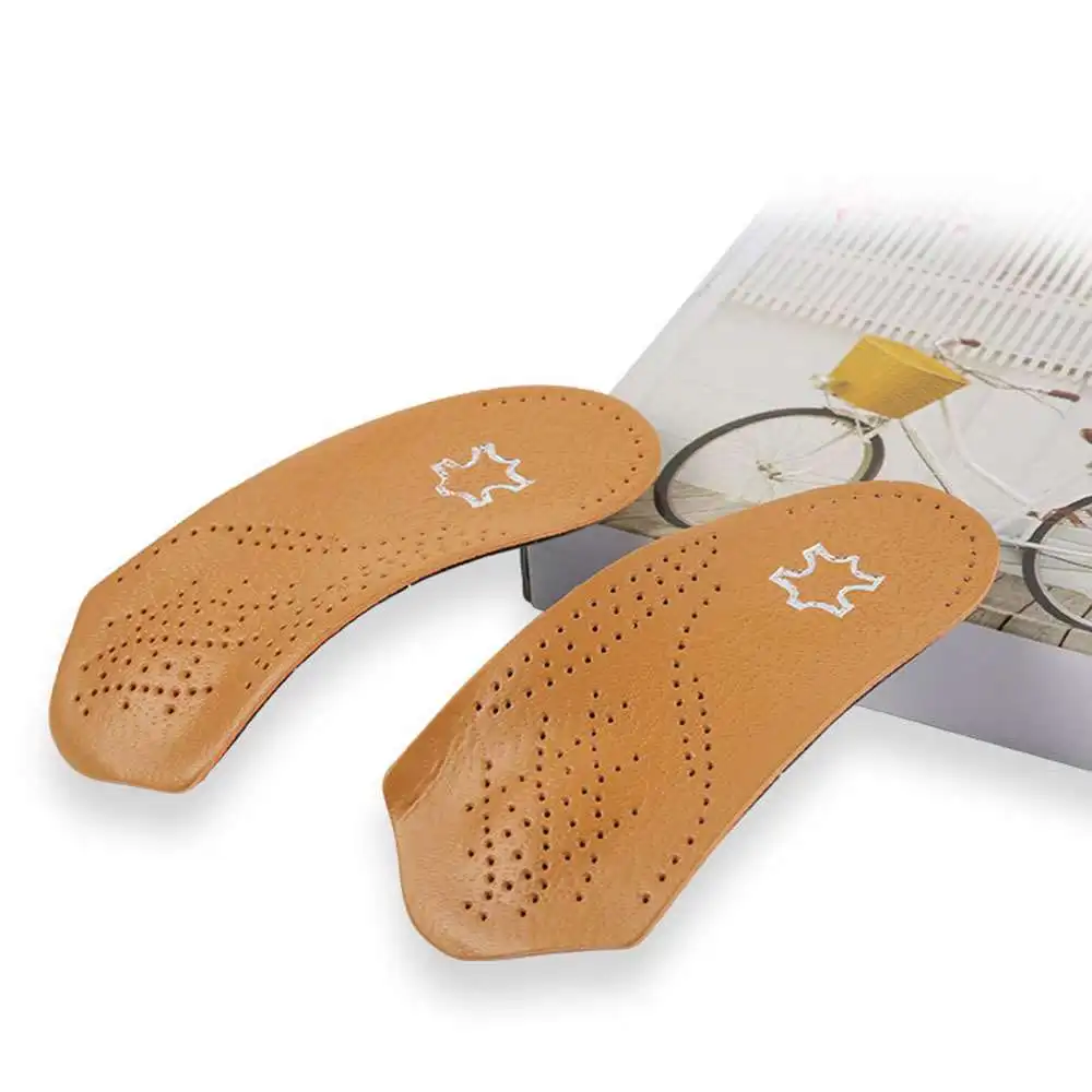 

Environment-friendly Latex Sponge Rubber Orthotic Shoes Insole Flat Foot Arch Support Shoe Pad Foot Care Inserts Quality