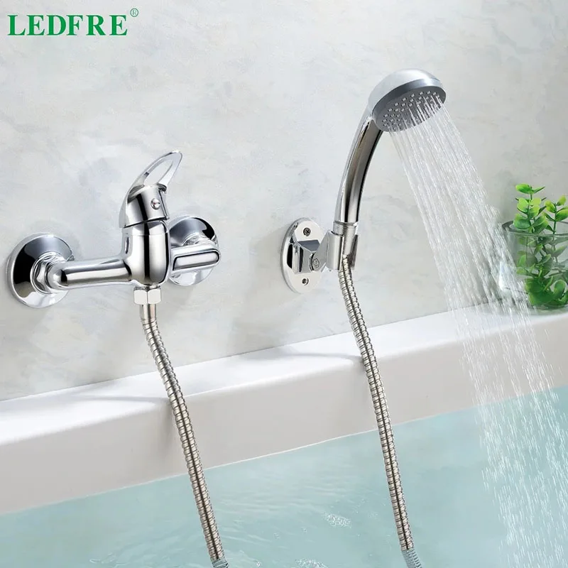 LEDFRE 35 мм Однорычажный смеситель для душа кран воды ванной одна ручка холодной и
