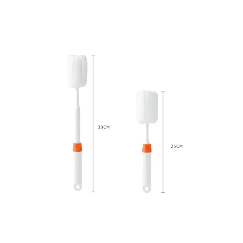 

1PC Long Handle Cleaning Cup Brush Retractable Baby Bottle Brush Glass Cup Brush For Household Kitchen Cleaning Accessories