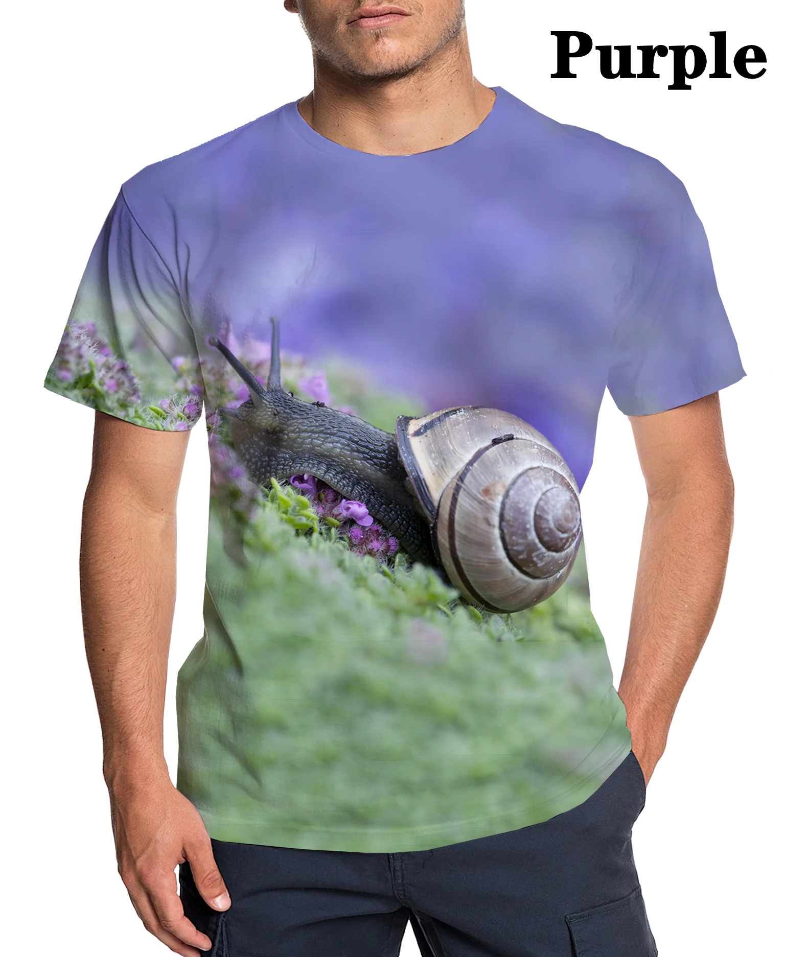 

Summer leisure and cool snails new high-quality T-shirt (the best gift)