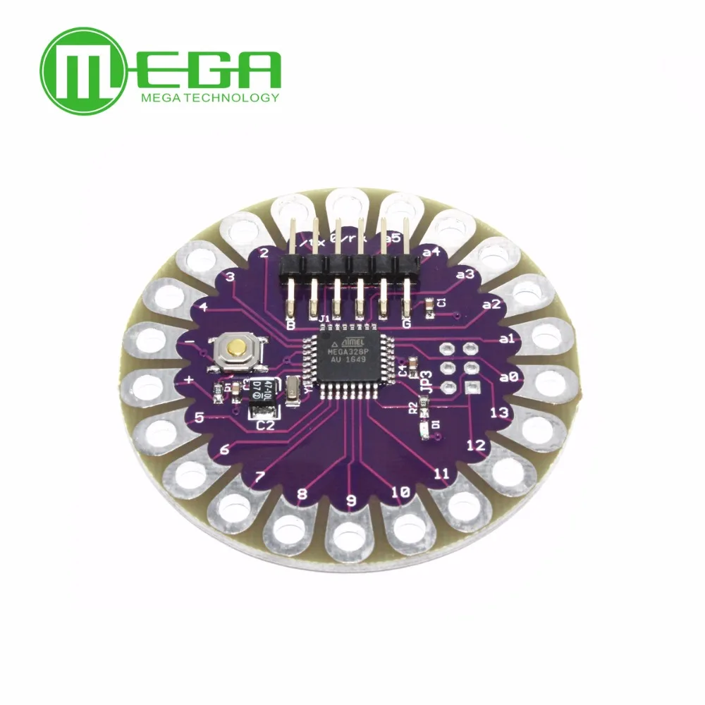 1 шт. материнская плата LilyPad 328 ATmega328P 16M для Arduino|Интегральные схемы| |