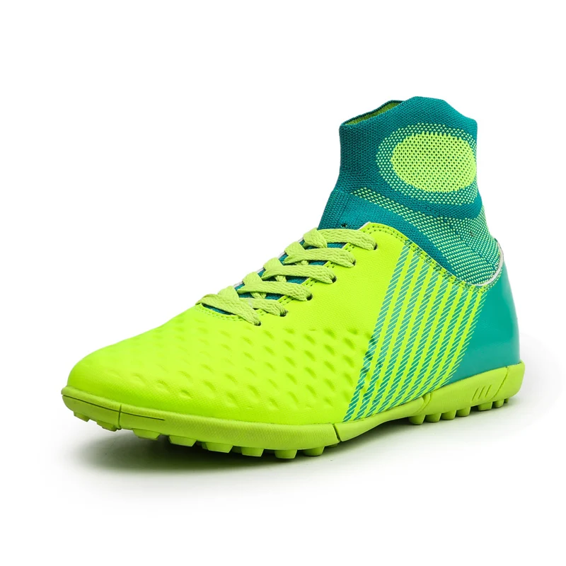 BOUSSAC высокие футбольные бутсы Длинные шипы и короткие Мужская футбольная обувь