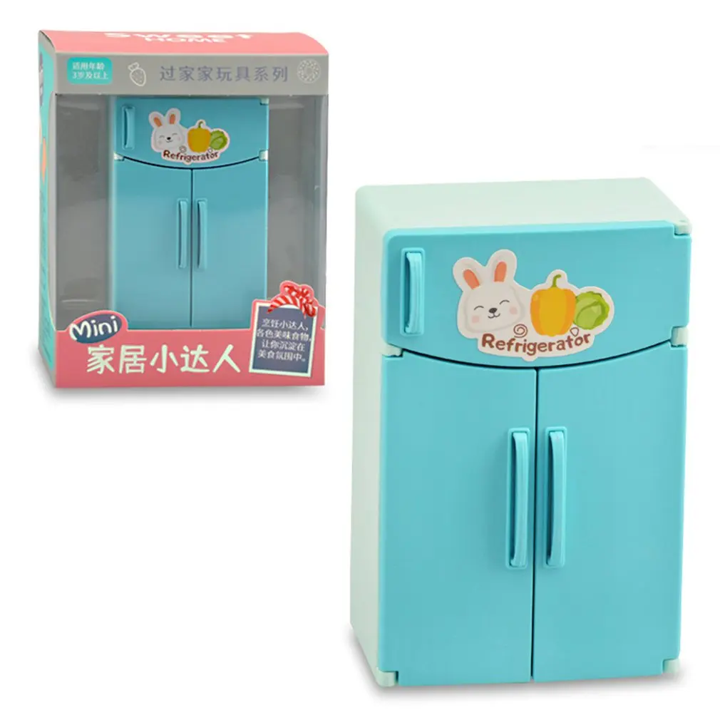 

Детская кухонная игрушка, портативная имитация холодильника, бытовая многофункциональная интерактивная игрушка для ролевых игр