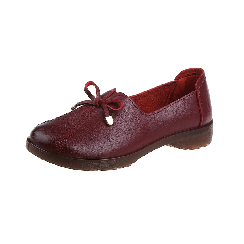 

Женские мокасины из натуральной кожи, на плоской подошве, со шнуровкой