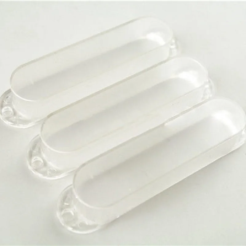 

Transparent Closed Single Coil Pickup Covers For Strat Style Electric Guitar