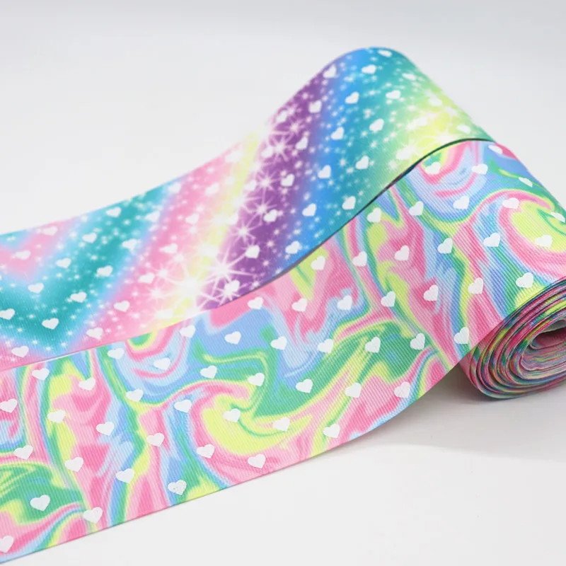 Репсовая лента для бантов волос 5 ярдов 3 дюйма 75 мм | Дом и сад