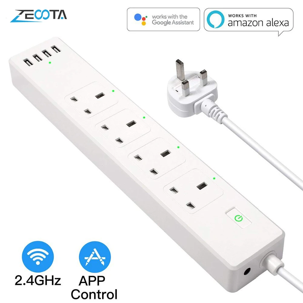 Умный удлинитель с поддержкой Wi Fi 6 футов|Умные розетки| |