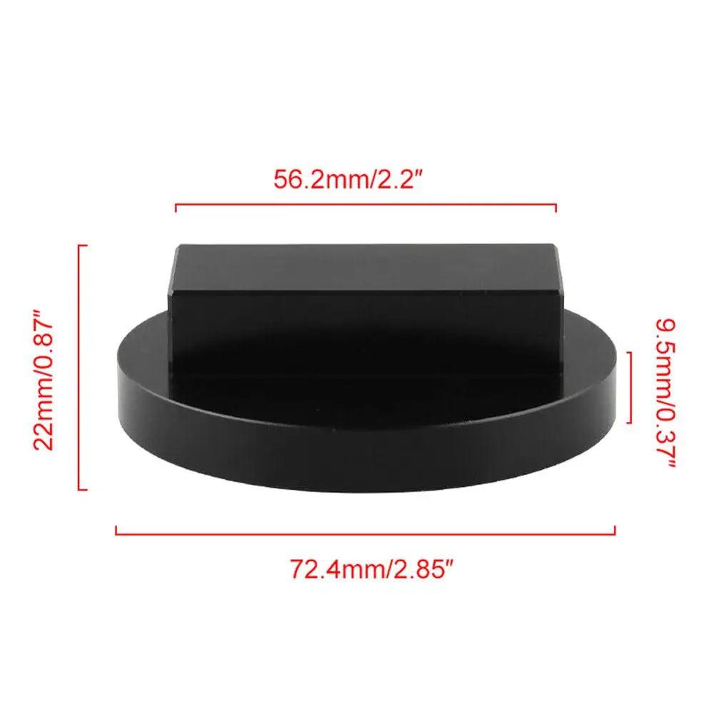 Высококачественный адаптер для коврика с гнездом 1 шт. заготовка анодированный