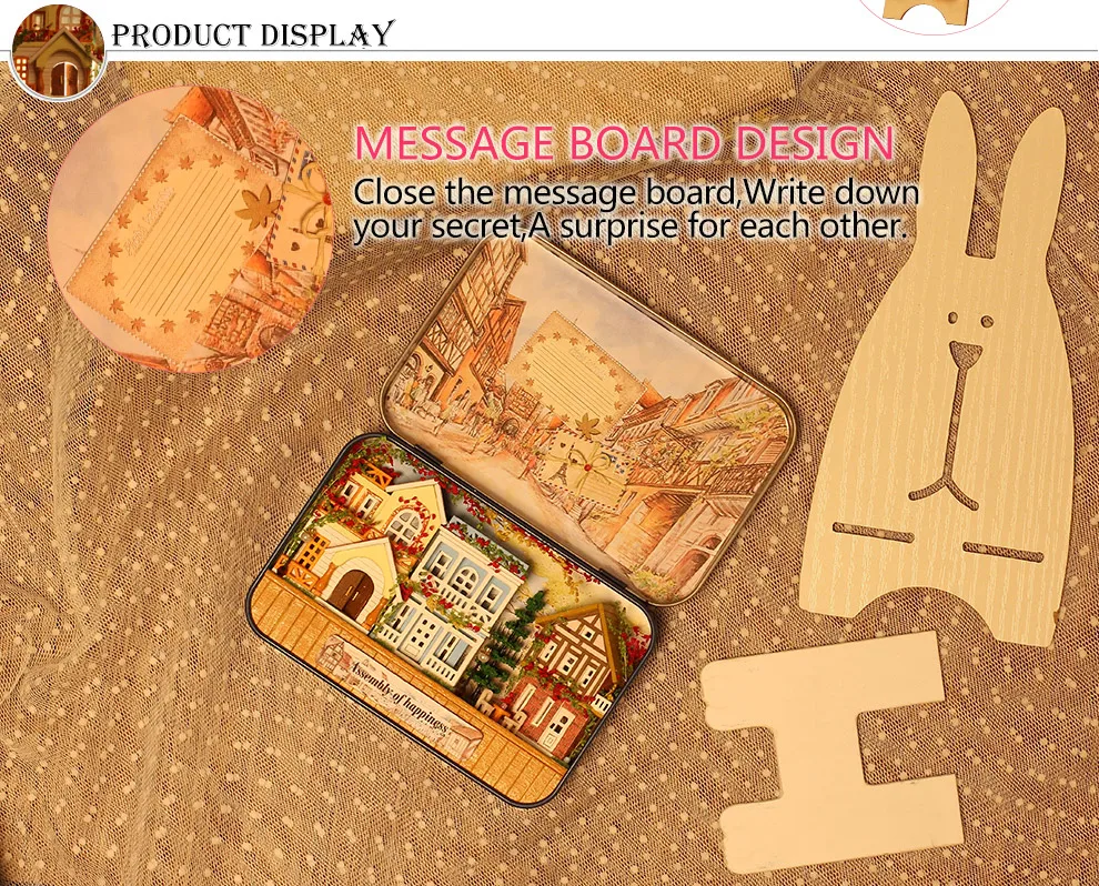 Ручной кукольный дом мебель DIY Миниатюрный Кукольный дом 3D деревянные макеты кукольного домика игрушки на Рождество и день рождения подарок V4-V6
