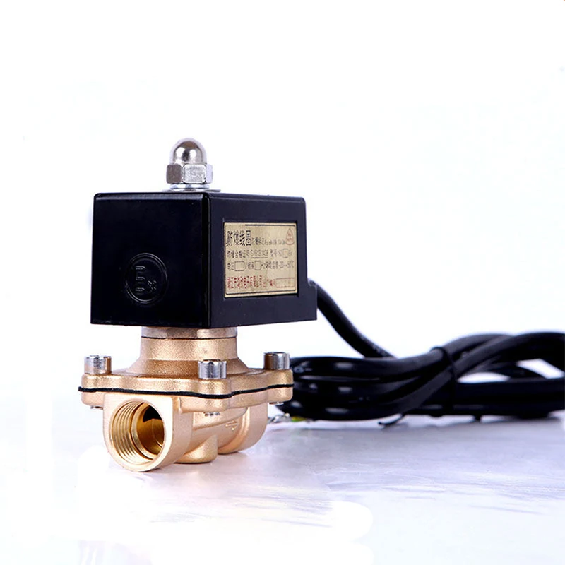 

1/2" 3/4" 1" 1-1/4" Normally Closed IICT4 Explosion Proof Solenoid Valve 220V 12V Natural Gas Valve Water Valve