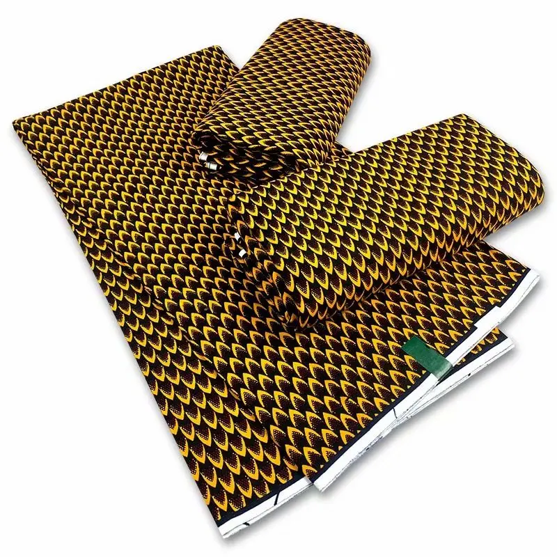 Новая модная африканская ткань с принтом воска Анкары 100% хлопок нигерийский воск