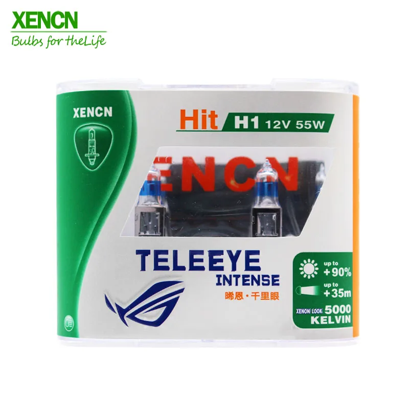 xencn h1 12v 55w 5000k ксенона teleeye интенсивный свет фар автомобиля уф-фильтром галогенные лампы глава