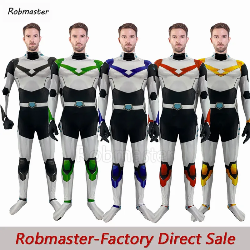 Женский защитный костюм для косплея взрослые и дети 3D печать Zentai Shiro Keith Hunk Pidge