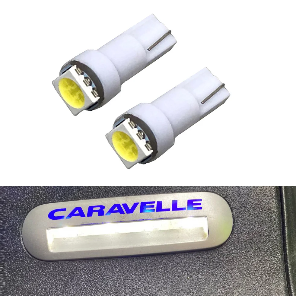 

16pcs White Error free LED bulb Entry interior Foot Step light For VW Multivan Caravelle Transporter T5 T5.1 T6 LED lamp ONLY