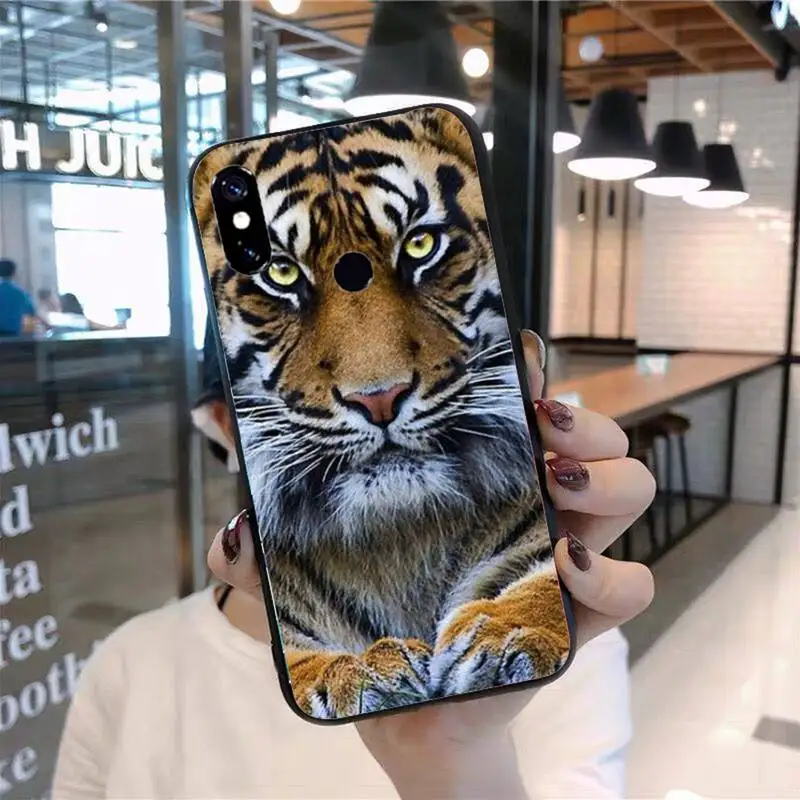 

Fashion Tiger Leopard Phone Case For Xiaomi Redmi 7 8 9t 9se k20 mi8 max3 lite 9 note 9s 10 pro