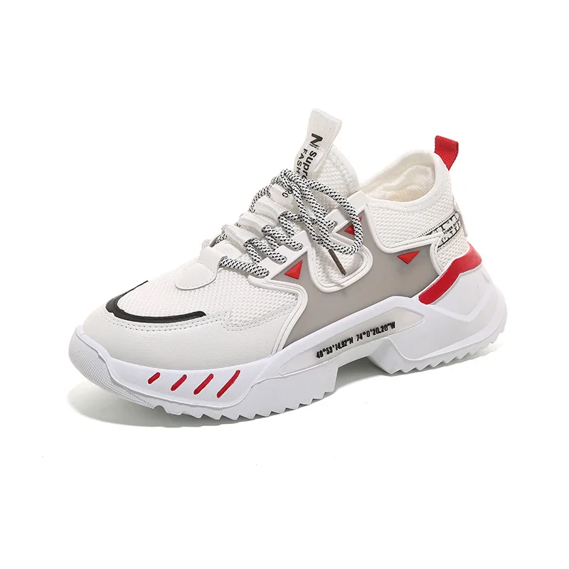 

Men's Running Shoes Breathable Casual Sneakers Boys Platform Trainer White Male Shoes Mens Gym Shoes for Men Sneakers Nice