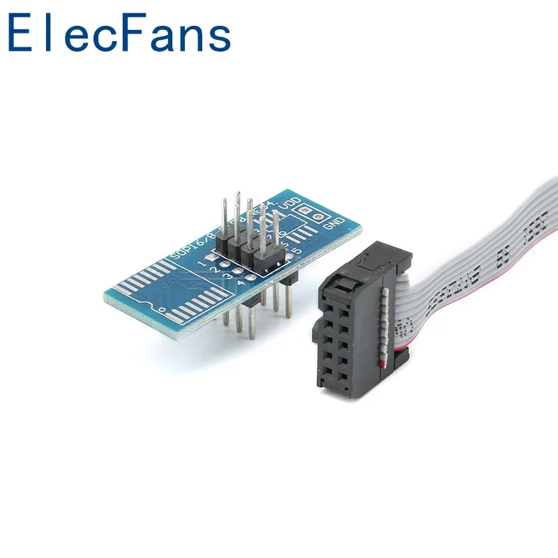 Программируемая плата SOIC8 SOP8 DIP8 с зажимом для тестирования программируемый USB