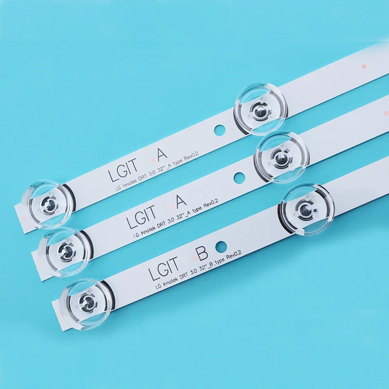 Светодиодный подсветка полосы 6 лампы для LG 3" ТВ LC320DUE-FGA3 6916L-1974A 6916L-1981A DRT 3,0 32 дюймов 32LF560V 32LF562V 32LF564V