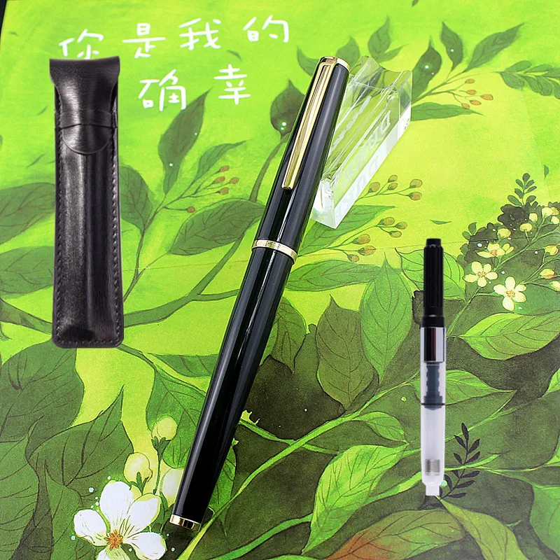 

New Jinhao 95 Metal Vintage Fountain Pen F Nib Ink Pen